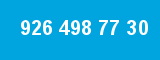 926 498 77 30
